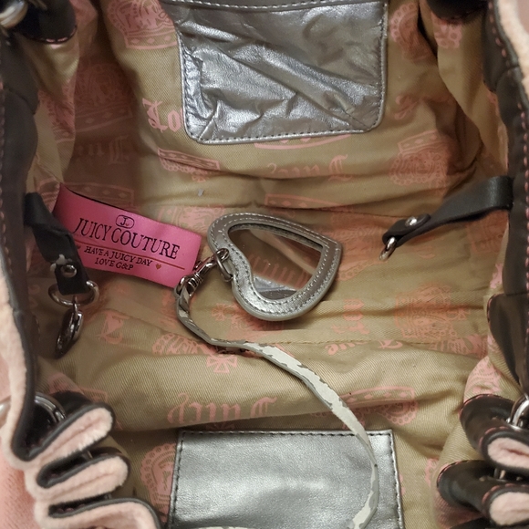 ***SOLD***Juicy Couture Pink Hobo Handbag! - Picture 7 of 10